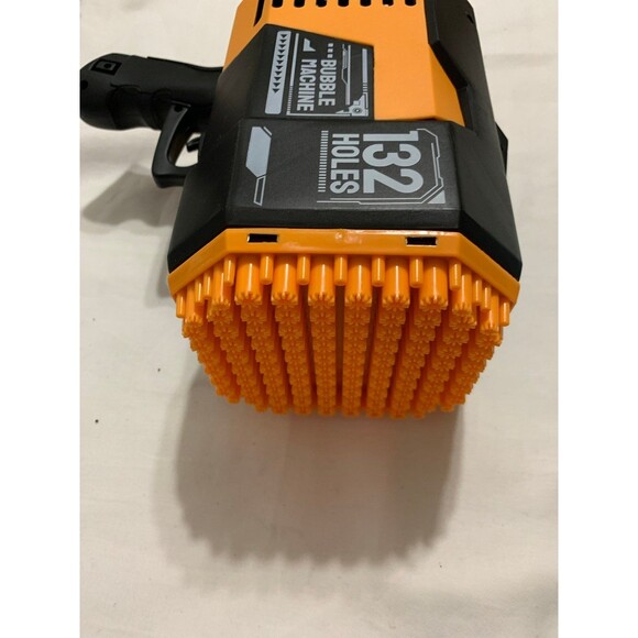 Electric Bubble Machine 132 bubbles black/orange - Picture 4 of 7